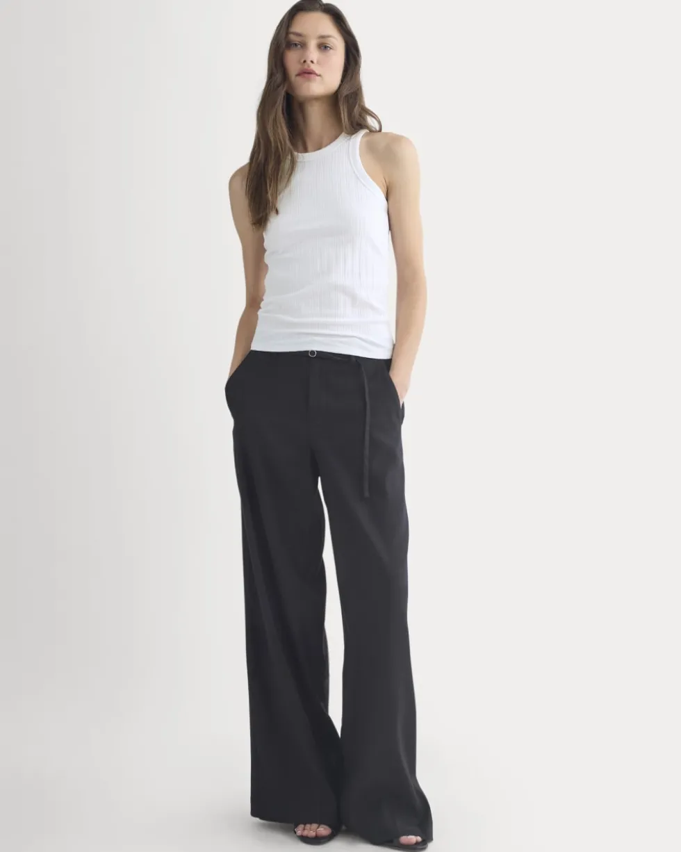 Racerback Tank in Pointelle