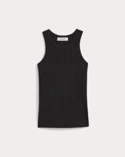 Racerback Tank in Pointelle