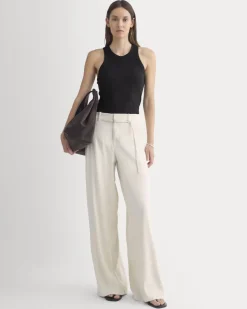 Racerback Tank in Pointelle