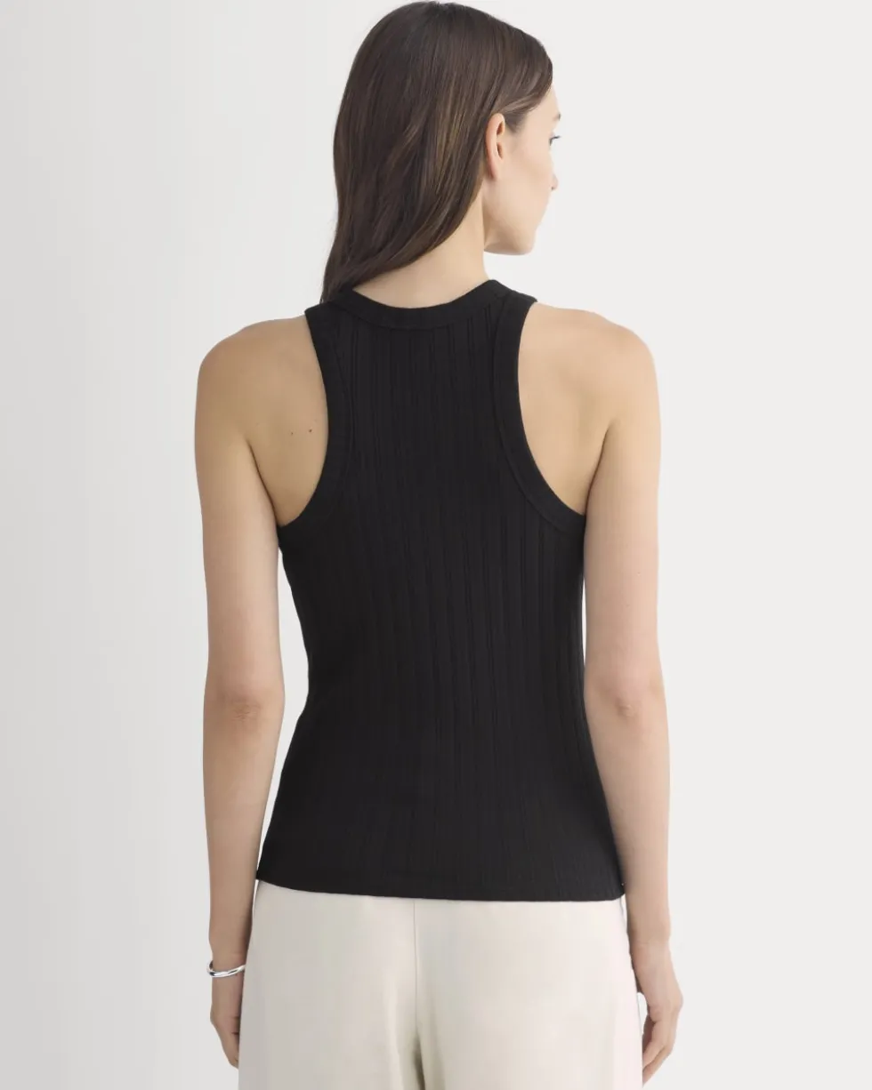 Racerback Tank in Pointelle