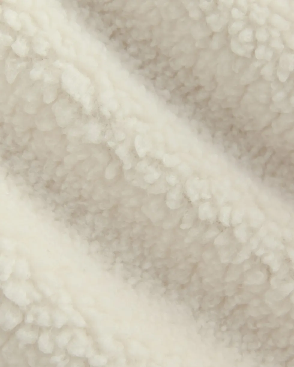 Reversible Teddy Half-Zip Pullover