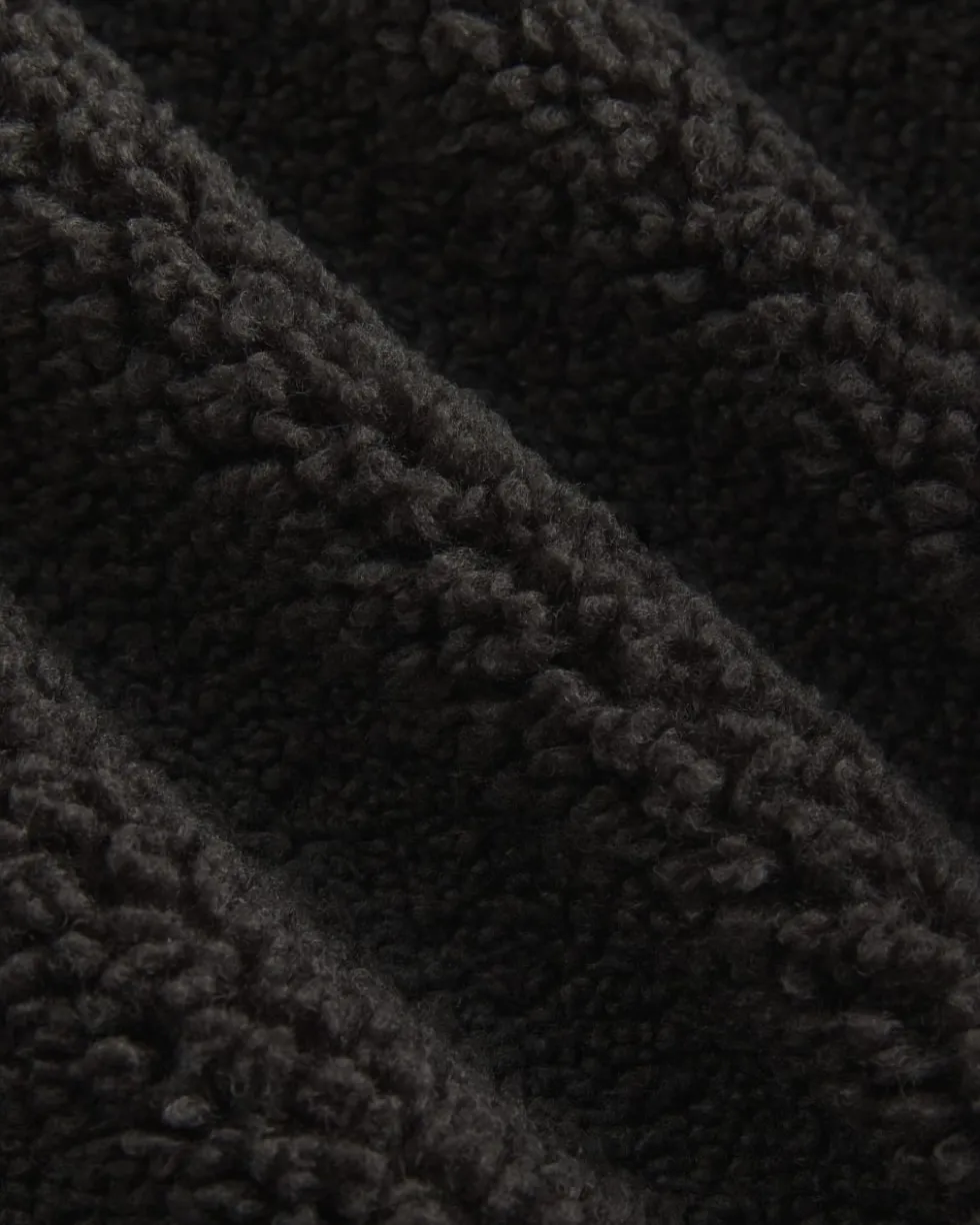 Reversible Teddy Half-Zip Pullover