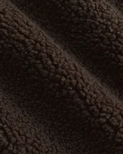 Reversible Teddy Half-Zip Pullover