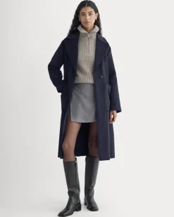 ReWool Belted Blanket Coat