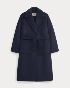ReWool Belted Blanket Coat