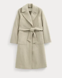 ReWool Belted Blanket Coat