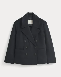 ReWool Short Peacoat
