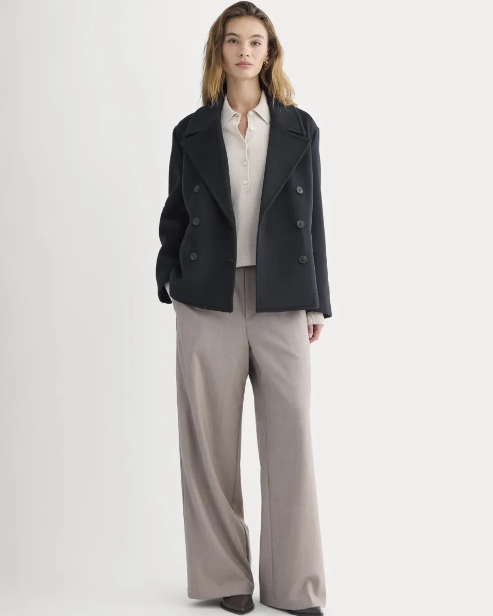 ReWool Short Peacoat