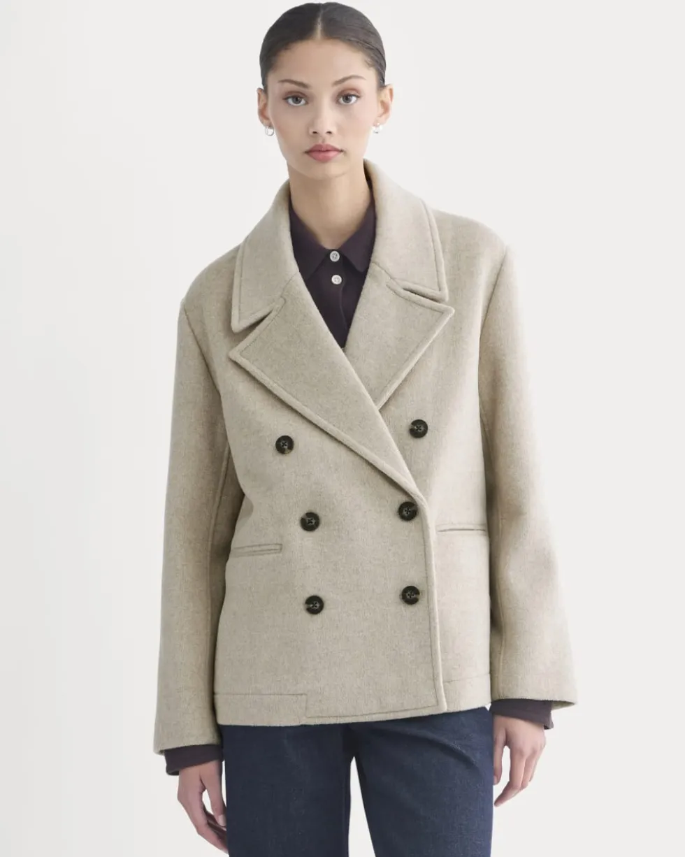 ReWool Short Peacoat