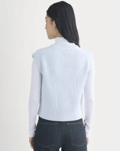 Ribbed V-Neck Vest in Everyday Cotton