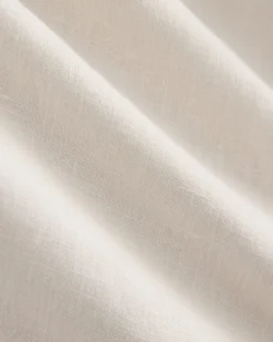 Scalloped Edge Short in Linen