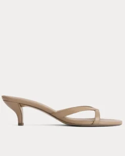 Sculpted Heel Sandal