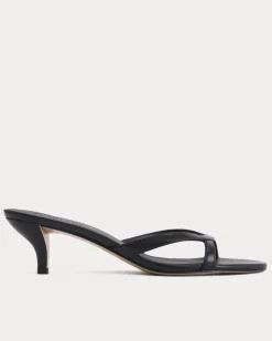 Sculpted Heel Sandal