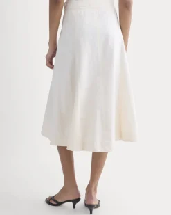 Seamed Midi Skirt