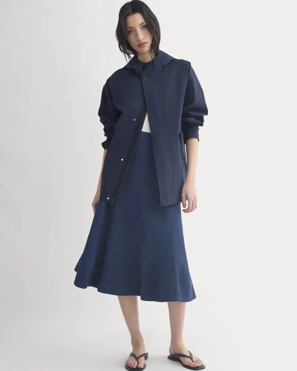 Seamed Midi Skirt