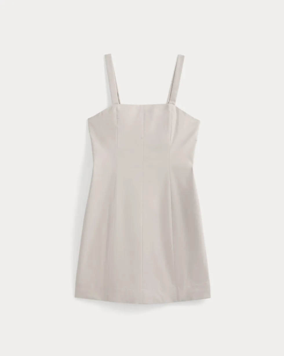 Seamed Mini Dress
