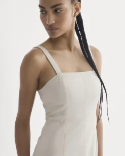 Seamed Mini Dress