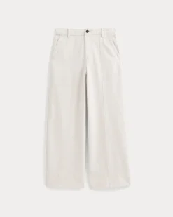 Seamed Wide-Leg Pant