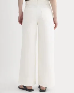 Seamed Wide-Leg Pant