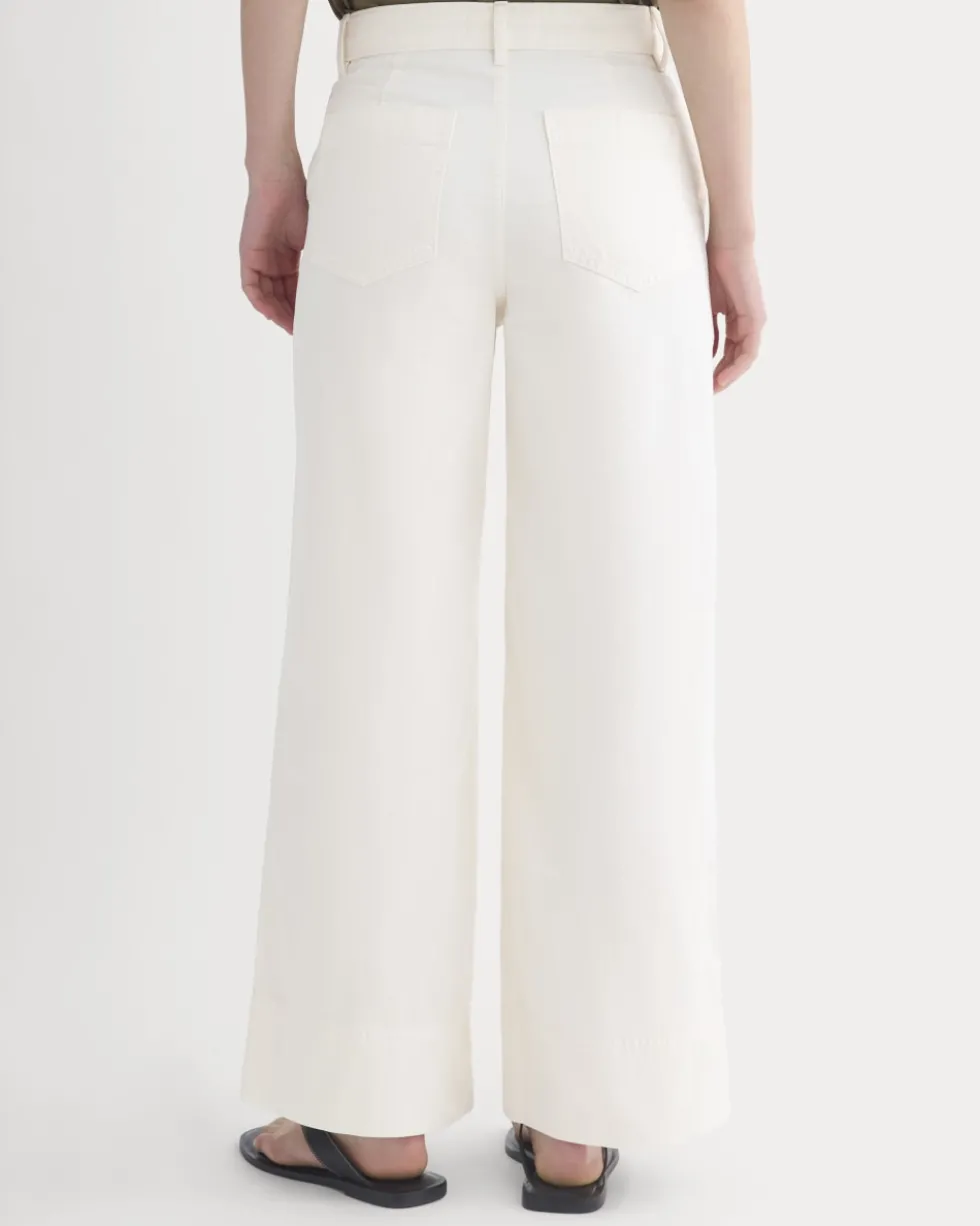 Seamed Wide-Leg Pant