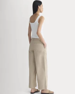 Seamed Wide-Leg Pant