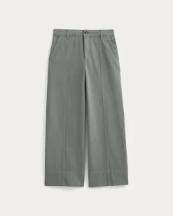 Seamed Wide-Leg Pant