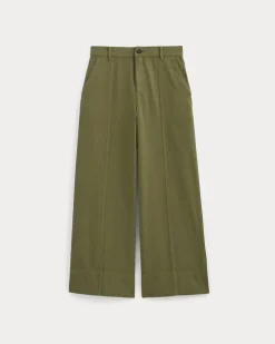Seamed Wide-Leg Pant