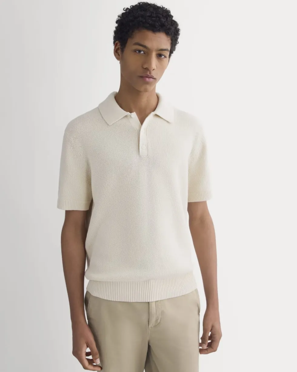 Seed Stitch Polo