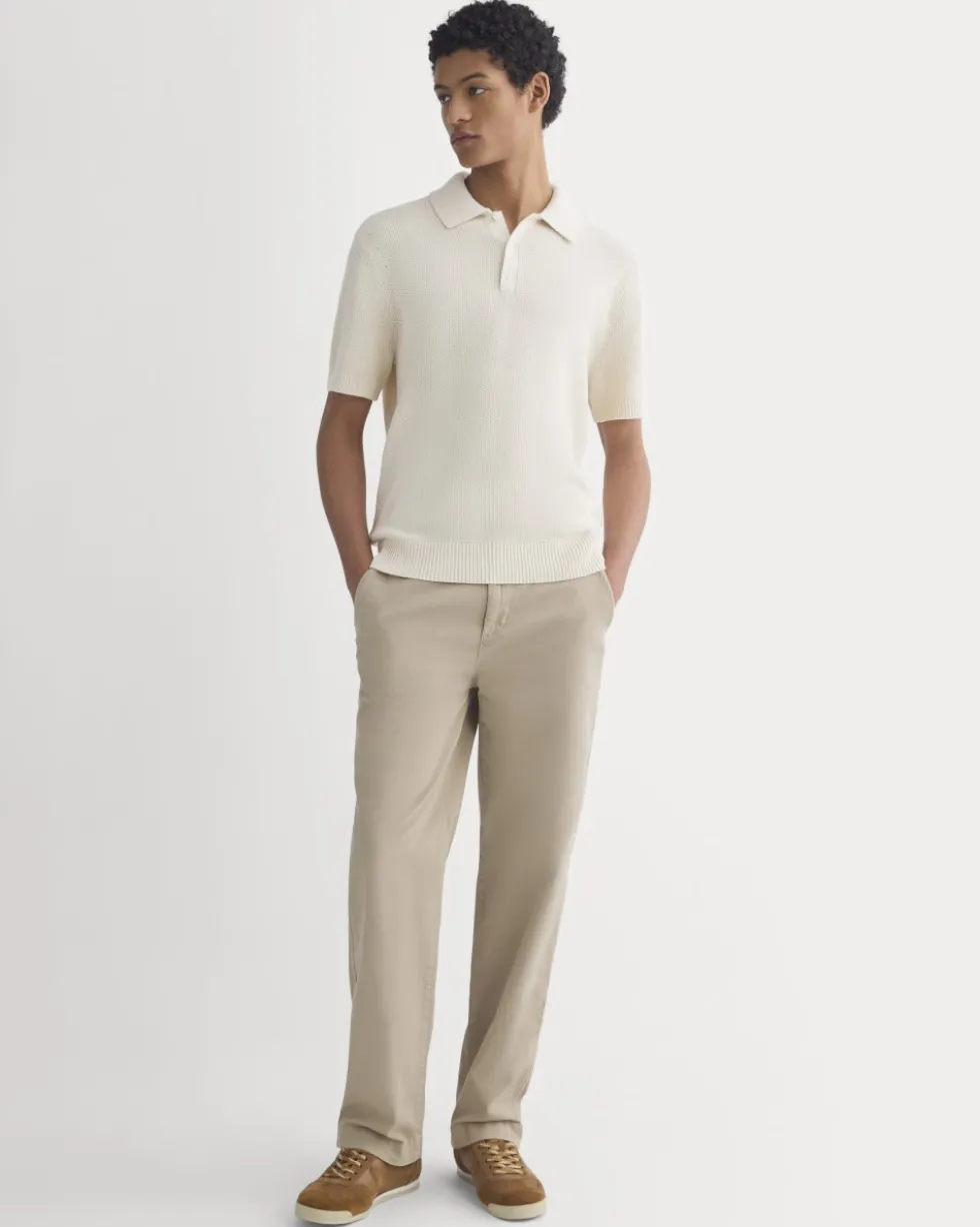 Seed Stitch Polo