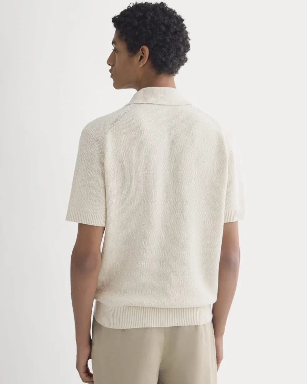Seed Stitch Polo