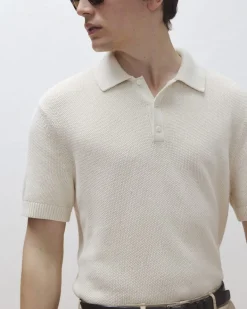 Seed Stitch Polo