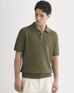 Seed Stitch Polo