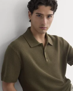 Seed Stitch Polo