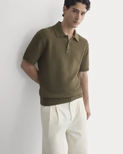Seed Stitch Polo