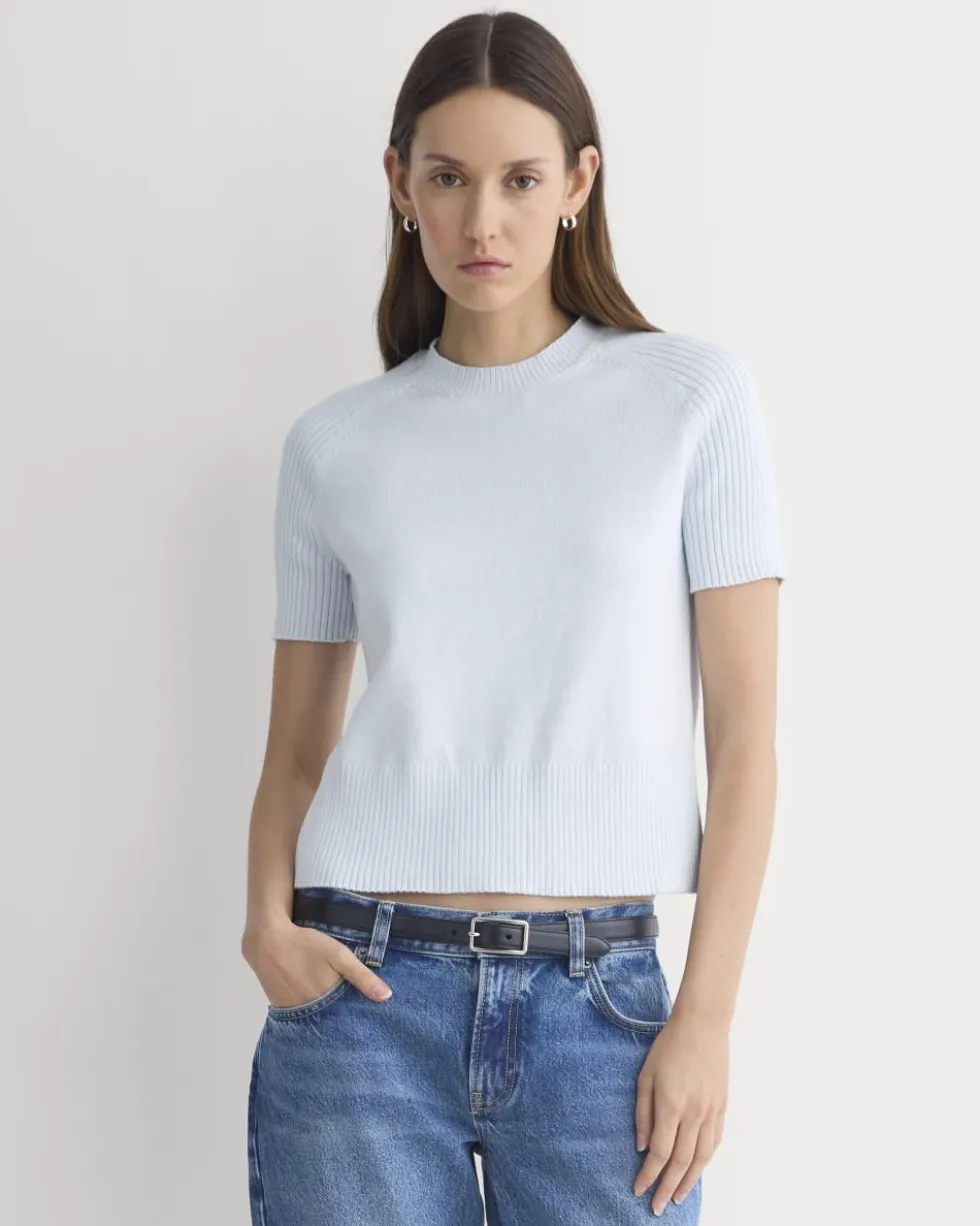 Short-Sleeve Crew in Everyday Cotton