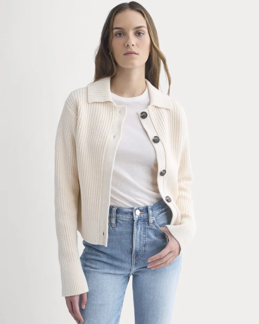 Shrunken Cardigan in Everyday Cotton