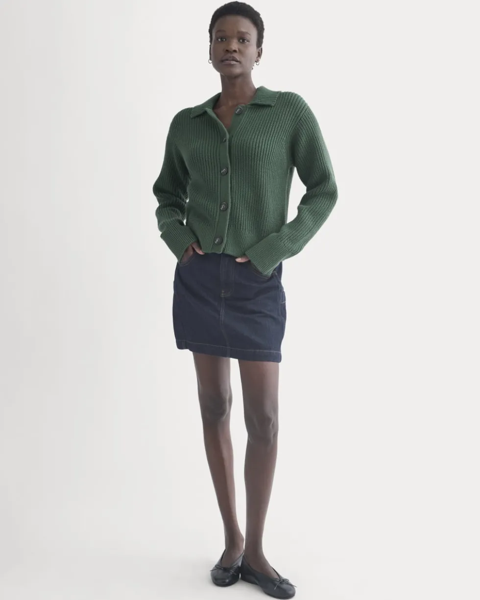 Shrunken Cardigan in Everyday Cotton