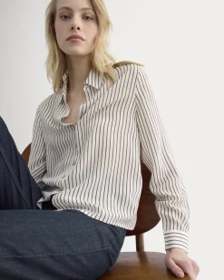 Shrunken Top in Washable Silk
