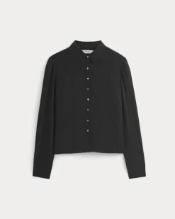 Shrunken Top in Washable Silk