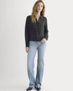 Shrunken Top in Washable Silk