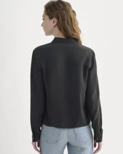Shrunken Top in Washable Silk