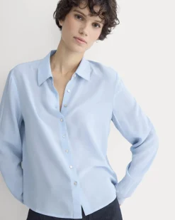 Shrunken Top in Washable Silk