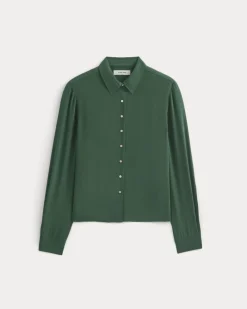 Shrunken Top in Washable Silk