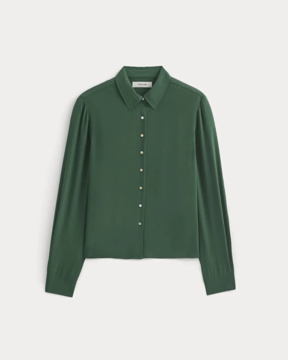 Shrunken Top in Washable Silk