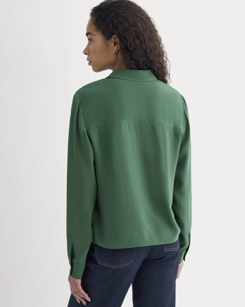 Shrunken Top in Washable Silk
