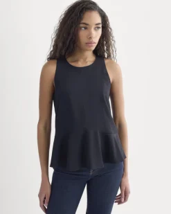 Sleeveless Peplum Top