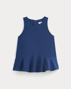 Sleeveless Peplum Top