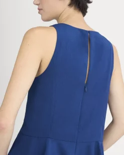 Sleeveless Peplum Top