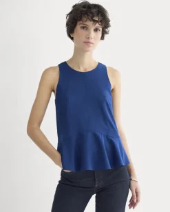 Sleeveless Peplum Top