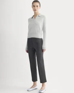 Slim Trouser in Ponte